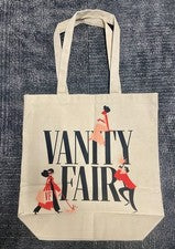 NUEVO Bolso de Mano Vanity Fair Magazine Lona Algodón Moda Bolso para Libros 15”x15”