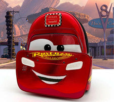 EXCLUSIVA Mochila Loungefly Disney Pixar Cars Metálica Lightning McQueen Nueva con Etiquetas