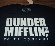 Camiseta Estilo Vintage THE OFFICE DUNDER MIFFLIN Paper Company PARA HOMBRES GRANDE NUEVA