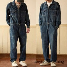 Clásico Hombre Denim Suelto Moda Monos Monos Pantalones Ajustados Jeans Pantalón Vaquero