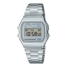 Orologio CASIO A-158WEA-7EF Acciaio Grigio Digitale Vintage Classico