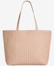 Bolso de Mano On 34th Extra Grande Tejido Mujer OS Chai Interior Cremallera Cierre Magnético a Presión