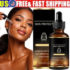 Suero hidratante para el cuidado de la piel facial suave negro para mujeres