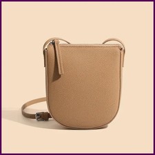 Bolso de teléfono versátil de cuero de vaca real para mujer de moda mensajero para mujer