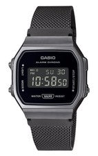 Orologio Casio Vintage al Quarzo Casual A168WEMB-1B Quadrante Nero Unisex