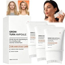 3x Ampolla Grow Turn para el cuidado del cuero cabelludo del cabello 100 ml - Entrega rápida