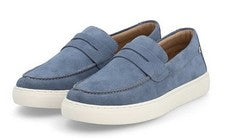 Zapato bajo Rieker Salopp Evolution azul cuero nobuk U0703 14