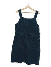 Vestido de peto Dorothy Perkins mujer talla 42 XL negro algodón vestido casual