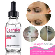 100% Puro Colágeno Serum Natural Antiarrugas Envejecimiento Cuidado Facial Derma
