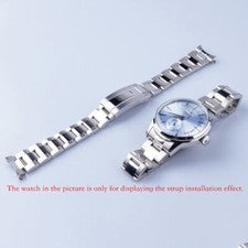 Pulsera de 20 mm con cierre de ostra para Seiko PRESAGE Cocktail Time SSA343