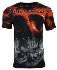 Camiseta para hombre Xtreme Couture by Affliction camiseta LAGUNA NEGRA motociclista MMA