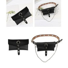 Mujer Cuero PU Riñonera Diseñador de Moda Bolso Cartera Mini