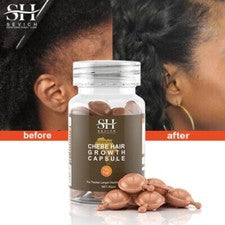 Cápsulas para el cuidado del cabello African Chebe aceite esencial anti prevención del cabello
