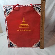 Bolsa de regalo de compras de papel Dolce & Gabbana x Fiasconaro Piazza Margherita - GRANDE