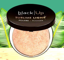 Polvo compacto Black up Sublime Light - SLP 03 oro melocotón HECHO EN ITALIA 6 g