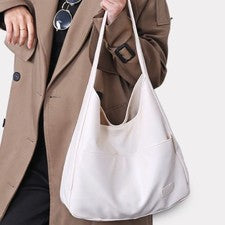 Bolso de hombro Hobo de PU para mujer suave grande Bolso de mano Trabajo Viaje