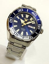 Nuevo Reloj Pulsera SEIKO 5 Deportivo Automático 24 Joyas DD 4R36 Japonés Hombre 46mm