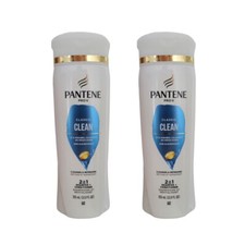 Champú + acondicionador Pantene Pro-V Classic Clean 2, 2 en 1, 12 oz cada uno