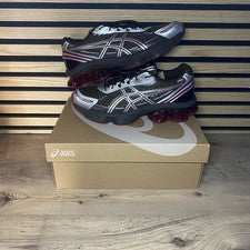 🔥 Talla 6.5 - Zapatos Deportivos ASICS GEL-KINETIC FLUENT 'Negro/Marrón/Rojo' PVP £155