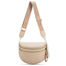 Bandolera de cuero Riñonera para mujer Grande Bandolera Cartera Shou...