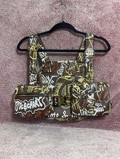 Chaleco táctico graffiti con accesorios bolso y llevar amor y moda NUEVO