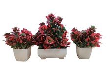 @ Decoración de plantas artificiales para el hogar 3 piezas w290