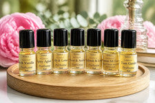 ROLL-ON PERFUME, Perfume Natural con Aceites Esenciales y Absolutos, Vegano, 5ml