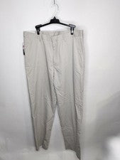 Nuevo con etiquetas Pantalones Savane Para Hombres Talla 36x34 Color Tostado Pierna Recta Ajustables Estilo Informal
