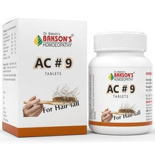 Comprimidos homeopáticos para soporte para caída del cabello y cuidado del cuero cabelludo 75 comprimidos AC 9