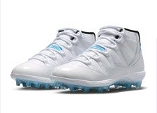 Hombres Talla 8.5 Nike Air Jordan 11 TD Botín Legend Azul Blanco Negro HM7324-104