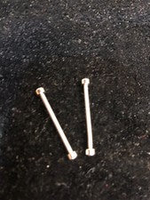 Alfileres de reloj Joe Rodeo Master, color acero, color negro, color dorado.