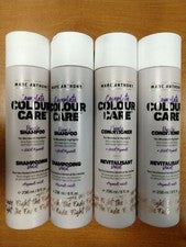Paquete de 4: Champú/estado de cuidado completo del color Marc Anthony. PÚRPURA 8 oz (0672/0689) R6P7