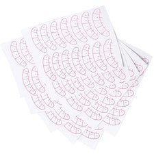 Kit de extensión de pegatinas de mapeo de pestañas de 10 hojas belleza para principiantes