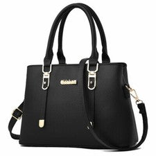 Bolso de hombro de cuero para mujer Bandolera Cartera Damas Bolso de mano para regalo de trabajo