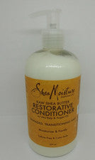 Acondicionador restaurador de manteca de karité cruda hidratante 379 ml hidratante fortificar