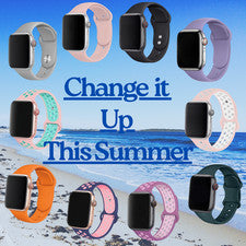 Se adapta a Apple Watch SILICONA Sport iWatch Correa 38 40 42 44 mm