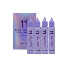 Tónico de bombilla para el cuidado del cuero cabelludo de salón Masil 11, conjunto de 4 piezas 30 ml