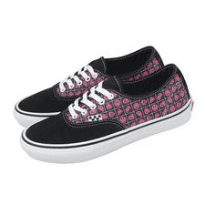 Vans Skate Auténticos Y2K Negro Rosa Hombres Unisex Zapatos de Skate VN0A5FC87AB