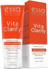 Limpiador facial orgánico Essa Vita Clarify reducción de arrugas paquete de 35 fl oz
