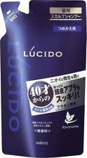 Recarga de champú desodorante para cuero cabelludo LUCIDO (380 ml) x juego de 3 recargas cuidado de olores Sc