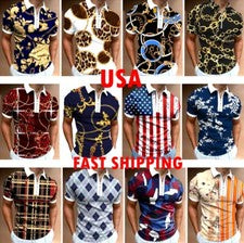 Camiseta polo para hombre cuello con cremallera moda golf manga corta verano deporte camiseta suave