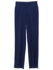 Pantalones de trabajo DSCP estilo marino de Estados Unidos 20 frente plano azul para hombre 40x34 nuevos con etiquetas