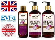 WOW Skin Science Cebolla Roja Semilla Negra Colágeno Ultimate Kit de Cuidado del Cabello 800 ml