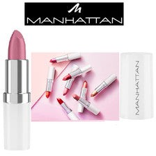 Lápices labiales satinados Manhattan Lasting Perfection - Tonos surtidos.