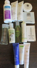 LOTE de 13 viajes / tamaño muestra cuerpo y cabello / cuidado facial (Cocokind, baño y cuerpo