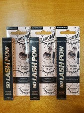Paquete de 3: Rímel Revolution 5D Lash Pow Extreme Volume *Súper Negro* (4566) W4E