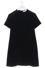 & Other Stories vestido de verano manga corta viscosa negro talla 36 casual