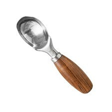 Cuchara de acero inoxidable para sorbete de hielo y frutas sólidas de 4,5 cm de diámetro