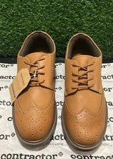 CONTRATISTA - ZAPATOS DE SEGURIDAD - TALLA UK 7 - MARRÓN