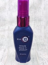 Spray acondicionador producto sin enjuague milagro para el cuidado del cabello It's A 10 - 2 oz